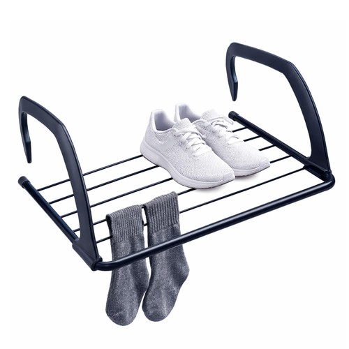 Black radiator airer space - black,