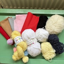 Craft Oddments Wool Felt Mixed