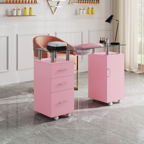 Pink mobile multi drawers - pink, multi-drawers