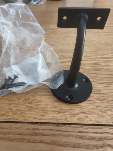 Black handrail brackets for - 4,