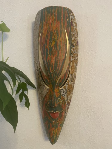 Hand carved and - hand, painted