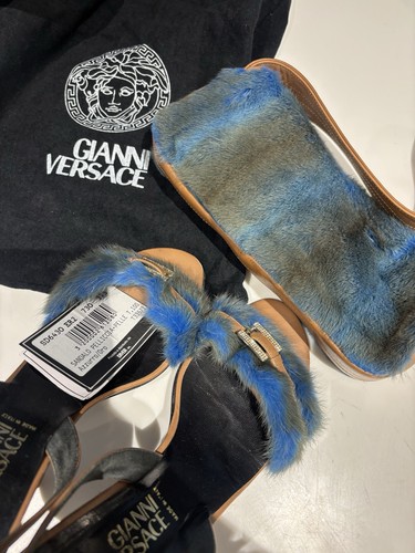 Gianni versace blue brown - blue,