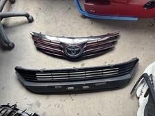 TOYOTA AVENSIS 2012 FRONT BUMPER GRILLS TOP AND LOWER 2012-15 COLLECTION ONLY