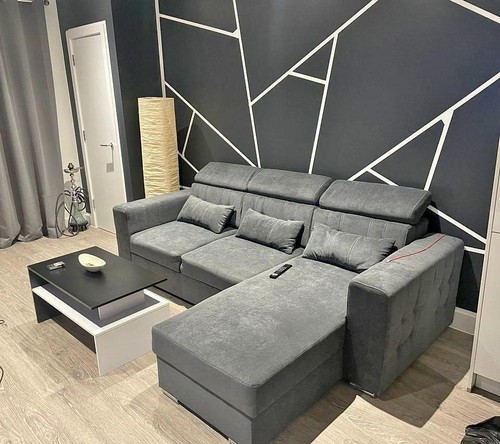 Shaped corner sofa bed - corner,