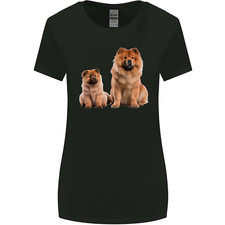 Chow Chows Dog Puppy Womens Wider Cut T-Shirt