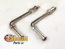 Stainless Steel Exhaust System Bracket Universal Hanger Arm Bar Custom Kit x 2