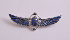Egyptian scarab sterling