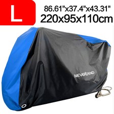 Large Waterproof Motorcycle Motorbike Cover Rain Dust Storage Protector Outdoor