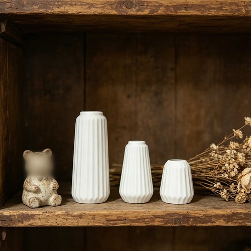 Contemporary striped vase for - contemporary,