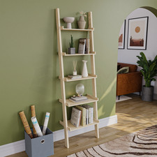 Ladder Shelf Bookcase 3 4 5