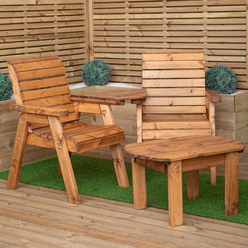 Seater chunky rustic - 2, wooden