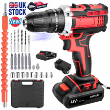 48V Cordless Hammer Drill Set