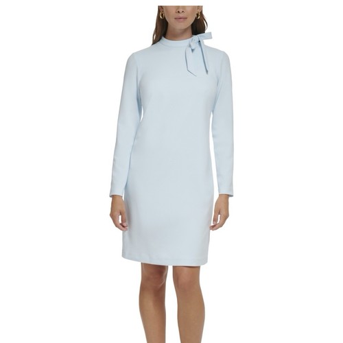 Calvin klein blue bow neck - blue,