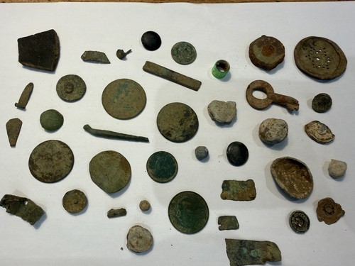Metal detecting finds - metal,