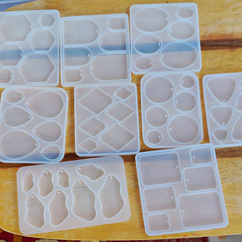 Clear silicone resin casting - silicone,