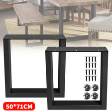 2x Industrial Steel Metal