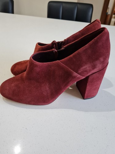 Clarks aubergine suede - clarks,