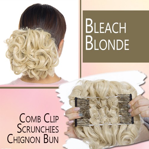 Clip scrunchie ponytail - clip,