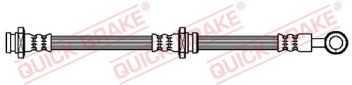 Quick brake 881 hose - brake,
