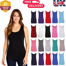 1,2 PACK LADIES VEST WOMENS