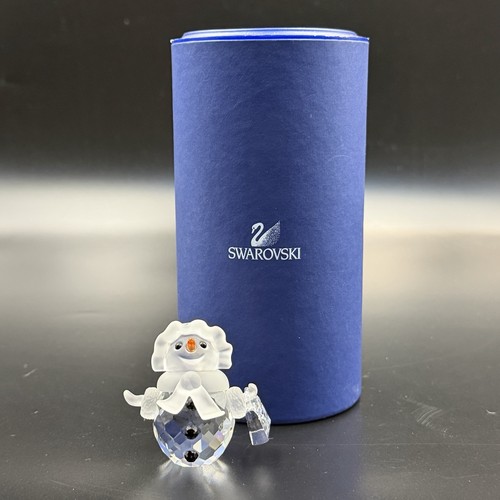 Swarovski crystal snow woman - snow,