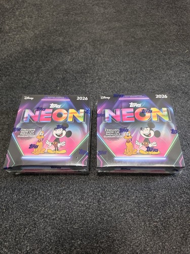 Topps disney neon 2026 - topps, mega