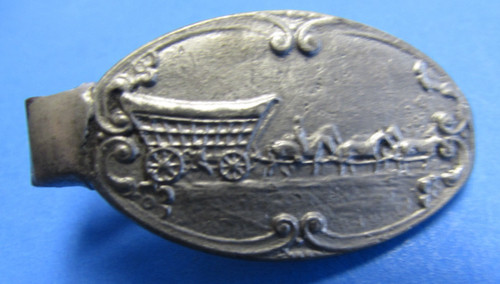 Vintage pewter stagecoach - vintage,
