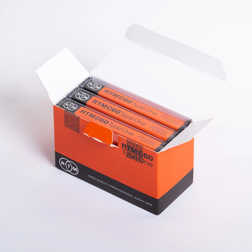 Rtm blank audio cassettes c60 - cassettes,