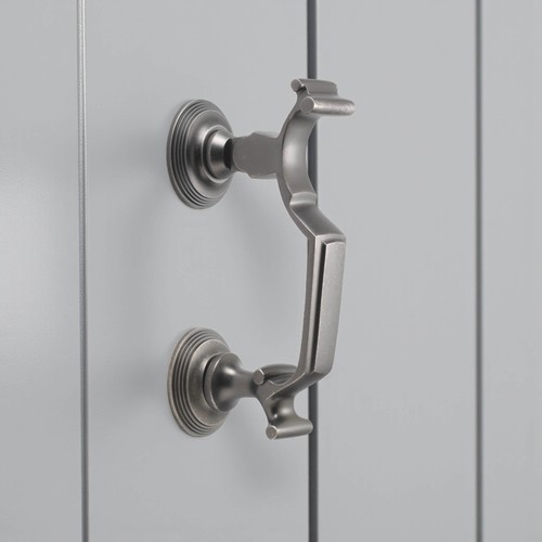 Rustic pewter reeded doctor - pewter,
