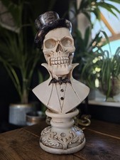 Halloween Skull/ Skeleton Bust. Goth, Alternative Decor