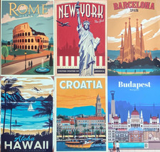 Holiday Metal Signs Plaques