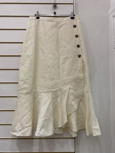 Whistles linen skirt size - linen,