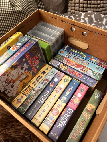 Vintage vhs tapes - vhs,