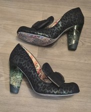 Irregular Choice Green Black Wizard Of OZ Perspex Heel Size 41