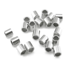 925 Sterling Silver Tube Crimp Beads 1mm 2mm 3mm Jewellery Making Supplies