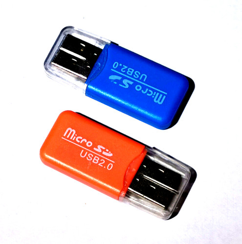 Usb card reader - card, for