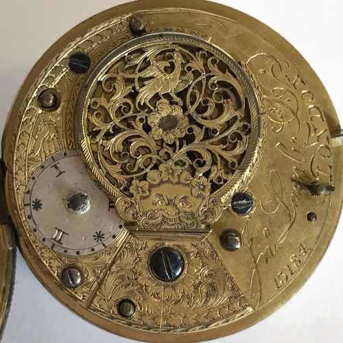 Antique verge silver cased - verge,