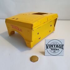 Vintage Tonka Toy. Mighty Dump Truck Front Steel Pressing. 1980's example.