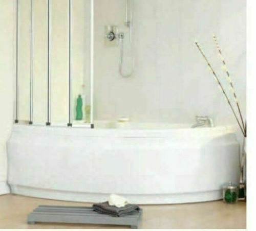 Universal corner bath screen - corner,