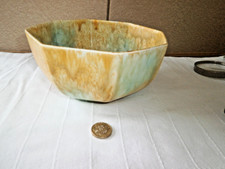 Empire ware pottery -octagonal bowl in excellent condition