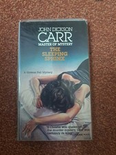 The Sleeping Sphinx John Dickson Carr vintage paperback