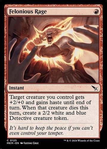 Mtg felonious rage - [mtg],