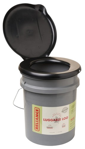Reliance luggable loo portable - reliance,