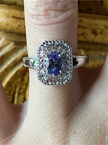 Natural tanzanite sterling - natural,