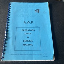 CLASSIC BAR X 10 Note AWP Operators Guide & Service Manual Bell Fruit Machine
