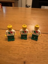 3x Vintage LEGO Minifigures