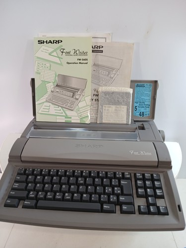 Sharp 560s portable - portable, word