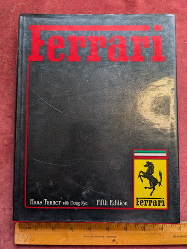 Vintage ferrari book hans - by,