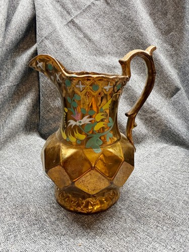 Antique gold gilt lustre - gold,