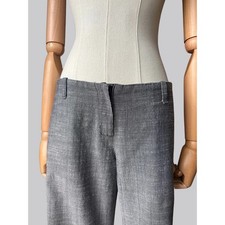 Vintage Grey Low Rise Flared